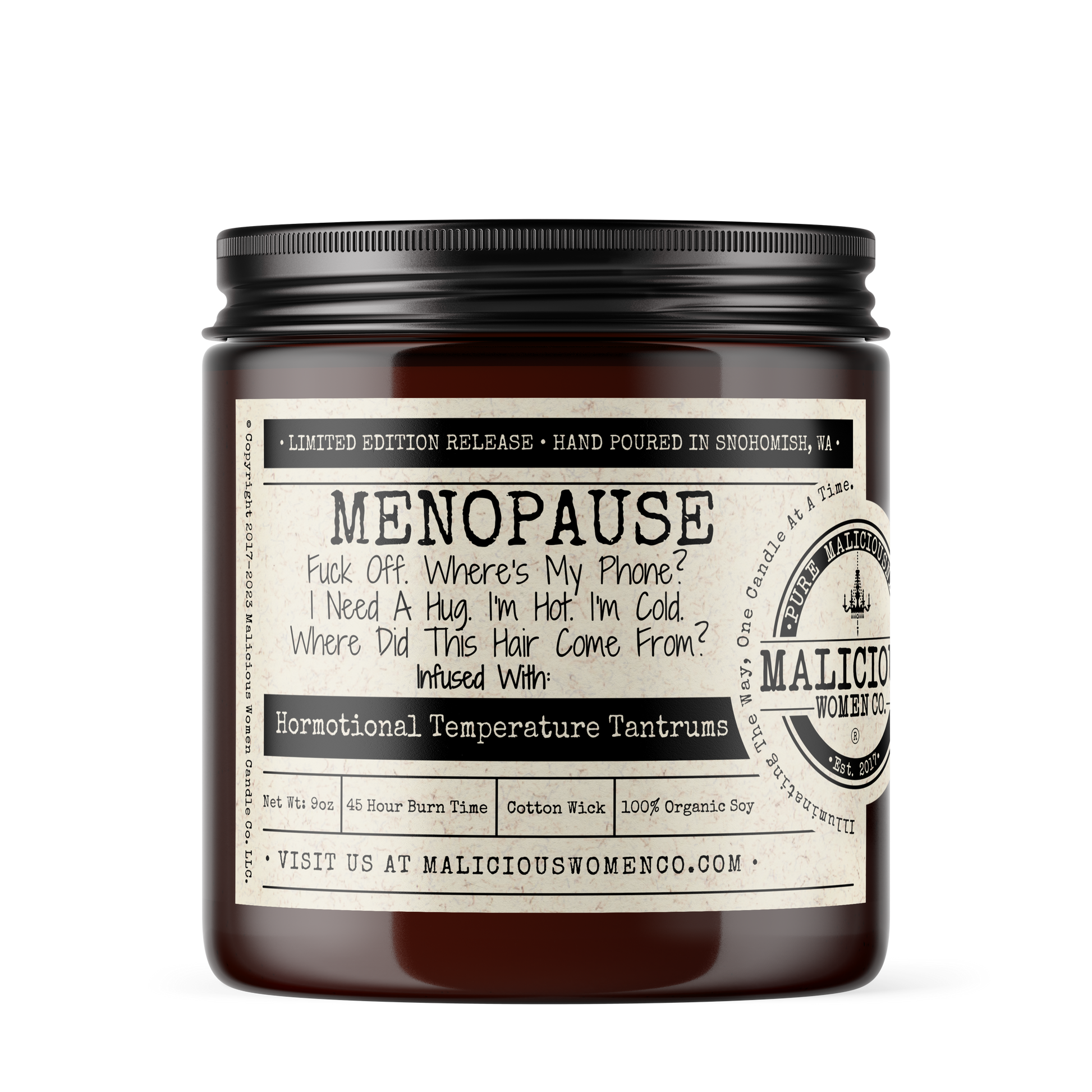 MENOPAUSE - FUCK OFF.