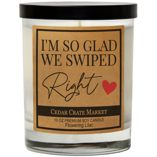 SWIPED RIGHT CANDLE