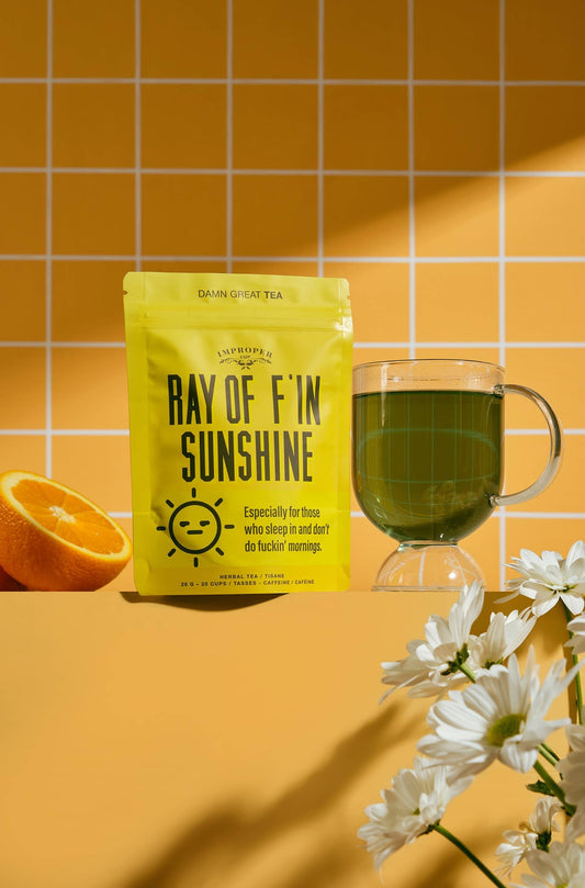 RAY OF F’IN SUNSHINE TEA