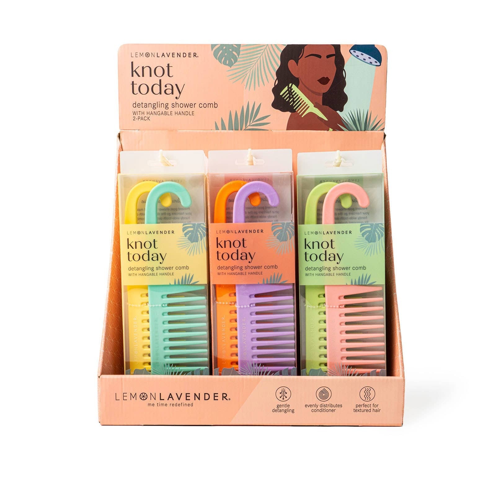 KNOT TODAY SHOWER COMBS