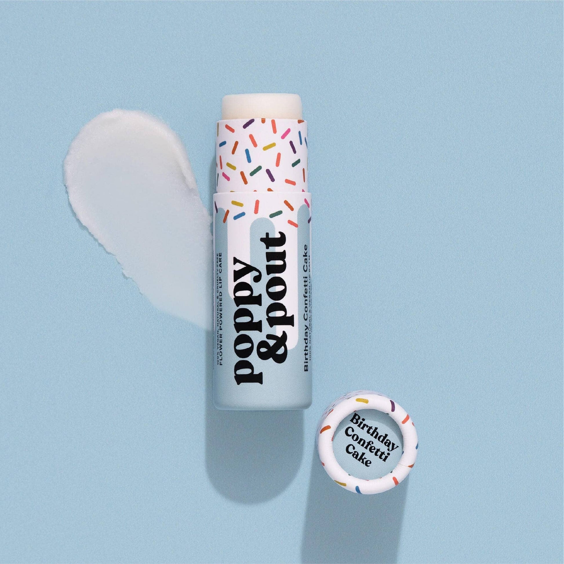 BLUE CONFETTI LIP BALM