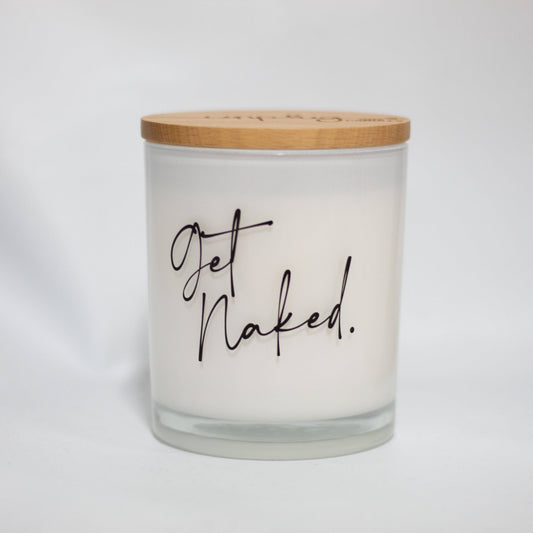 GET NAKED SOY CANDLE