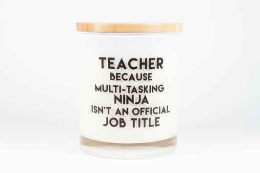 NINJA TEACHER SOY CANDLE