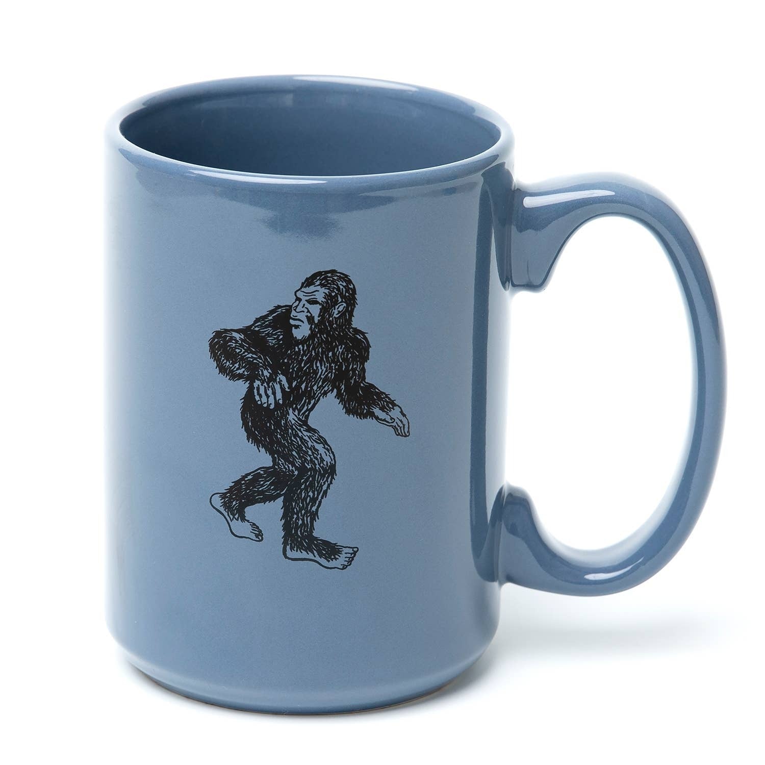SASQUATCH COFFEE MUG BLUE