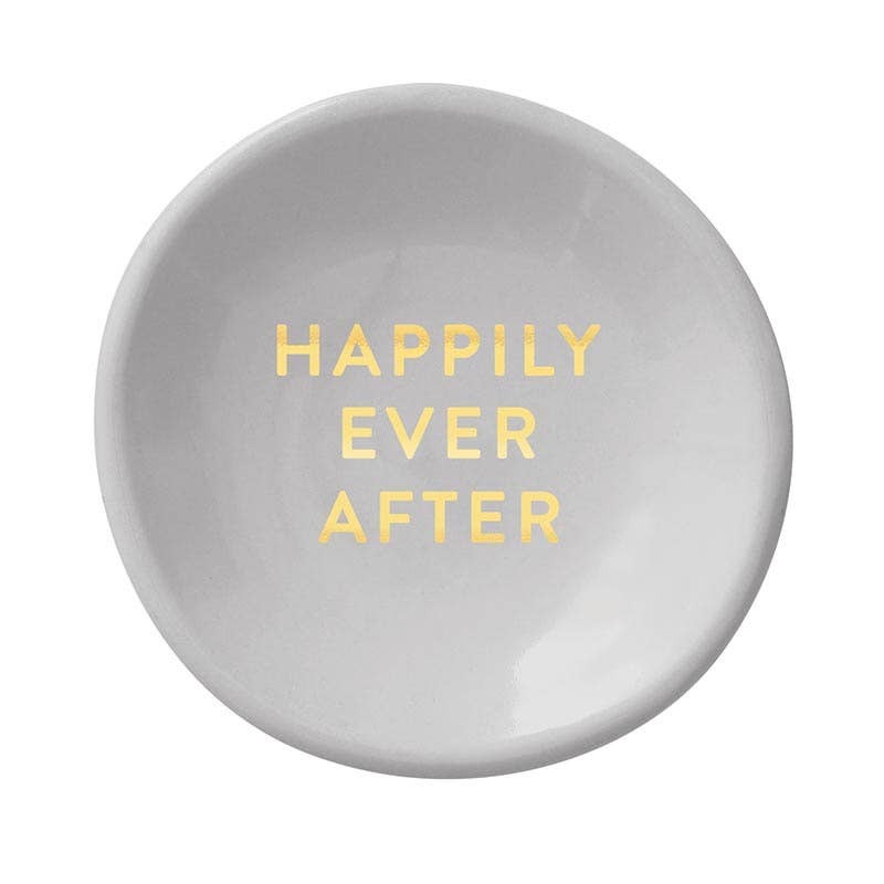 EVER AFTER RING DISH & EARRINGS