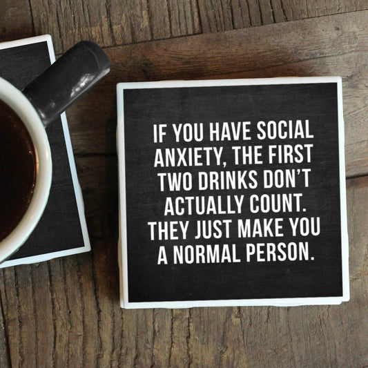 SOCIAL ANXIETY COASTER