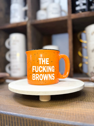 FUCKING BROWNS CAMPFIRE MUG