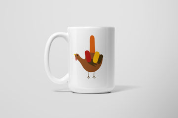TURKEY MIDDLE FINGER MUG