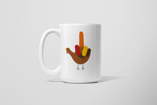 TURKEY MIDDLE FINGER MUG