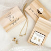 SHE SAID YES BOX EARRINGS