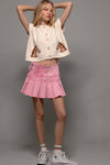 WESTERN CROPPED CREW CARDIGAN