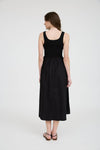 MIX MEDIA TANK MIDI DRESS