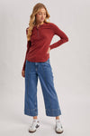 HENLEY SNAP BUTTON FRONT