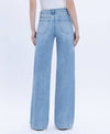 HIGH RISE LIGHT WASH WIDE JEANS