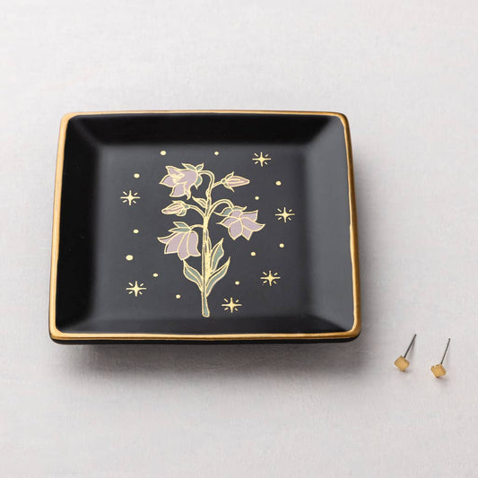 FLOWER DISH & STUD SET