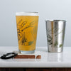 CAMPING TOOLS PINT GLASS