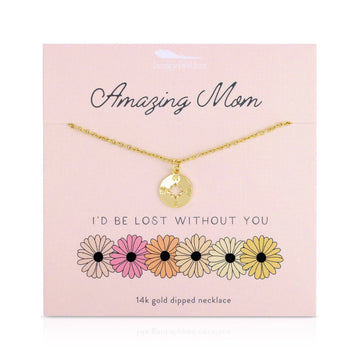 MOM I'D BE LOST NECKLACE