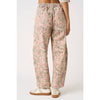 FLORAL PRINT BARREL JEANS