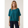 BUBBLE HEM TOP