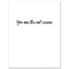 TAYLOR CAT'S MEOW BIRTHDAY CARD
