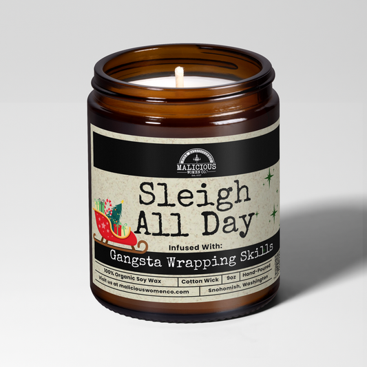 SLEIGH ALL DAY CANDLE
