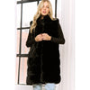 LONG FURRY PUFFER VEST