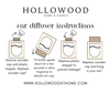 HOLLOWOOD CAR DIFFUSERS