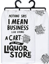 I MEAN BUSINESS KITCHEN TOWEL