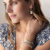GOOD KARMA SILVER EARRINGS