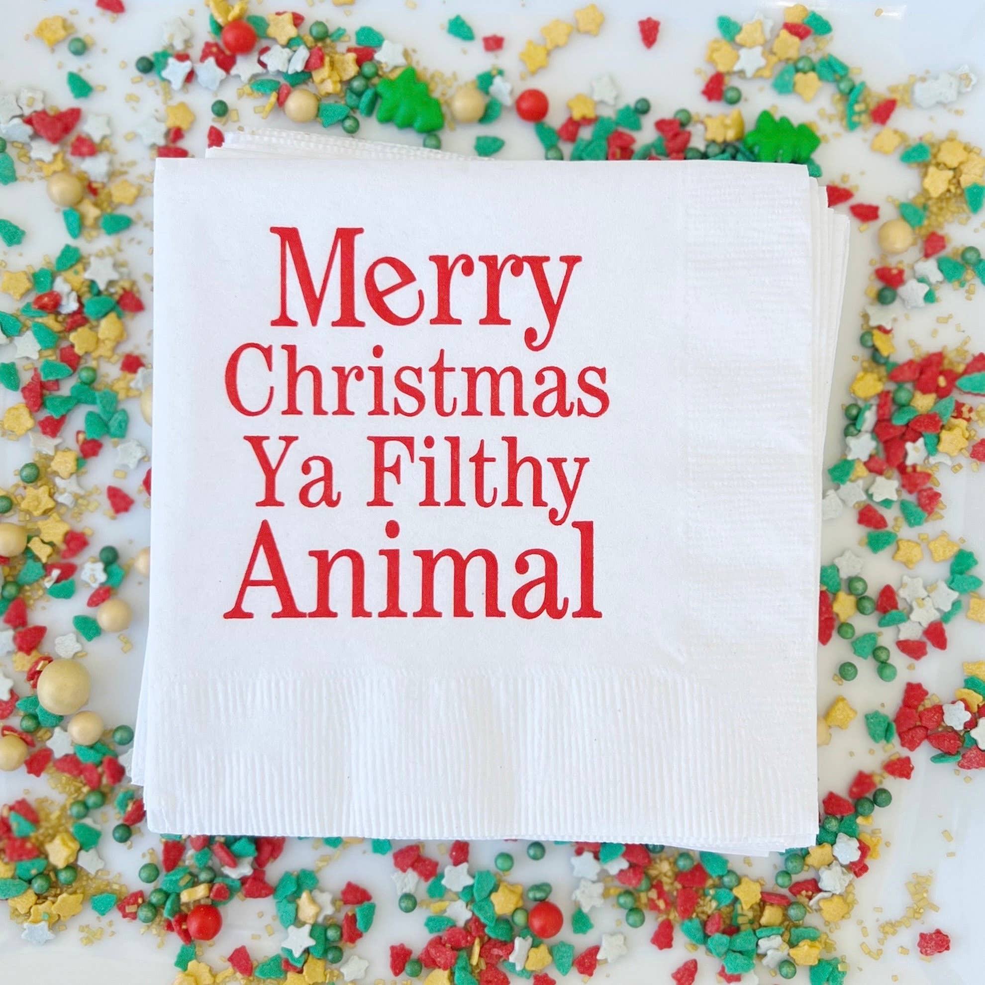 YA FILTHY ANIMAL NAPKINS