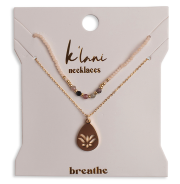 BREATHE NECKLACE SET