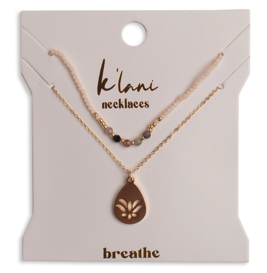 BREATHE NECKLACE SET