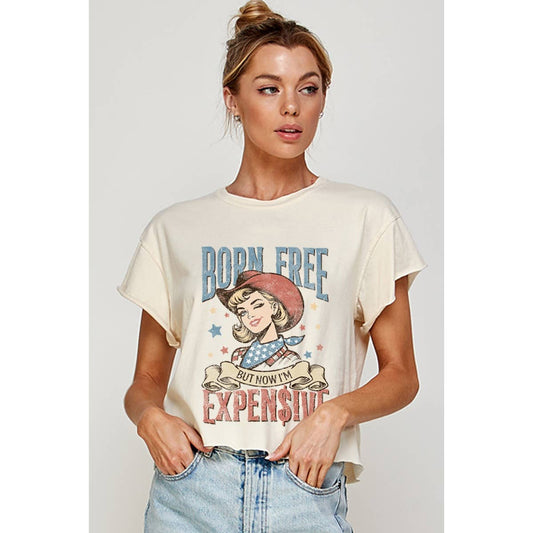 MADE IN AMERICA CROP TOP