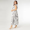 CAP SLEEVE MAXI DRESS