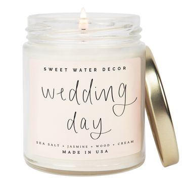 WEDDING DAY CANDLE