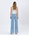SIDE POCKET WIDE JEANS