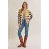 MULTI STRIPE CARDIGAN