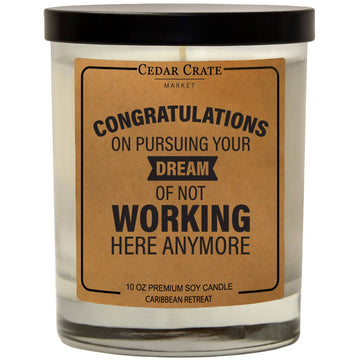 NOT WORKNING HERE ANYMORE CANDLE