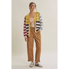 MULTI STRIPE CARDIGAN