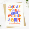 GETTING MARRIED & SHIT CARD