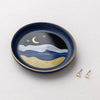 MOON DISH & STUD SET