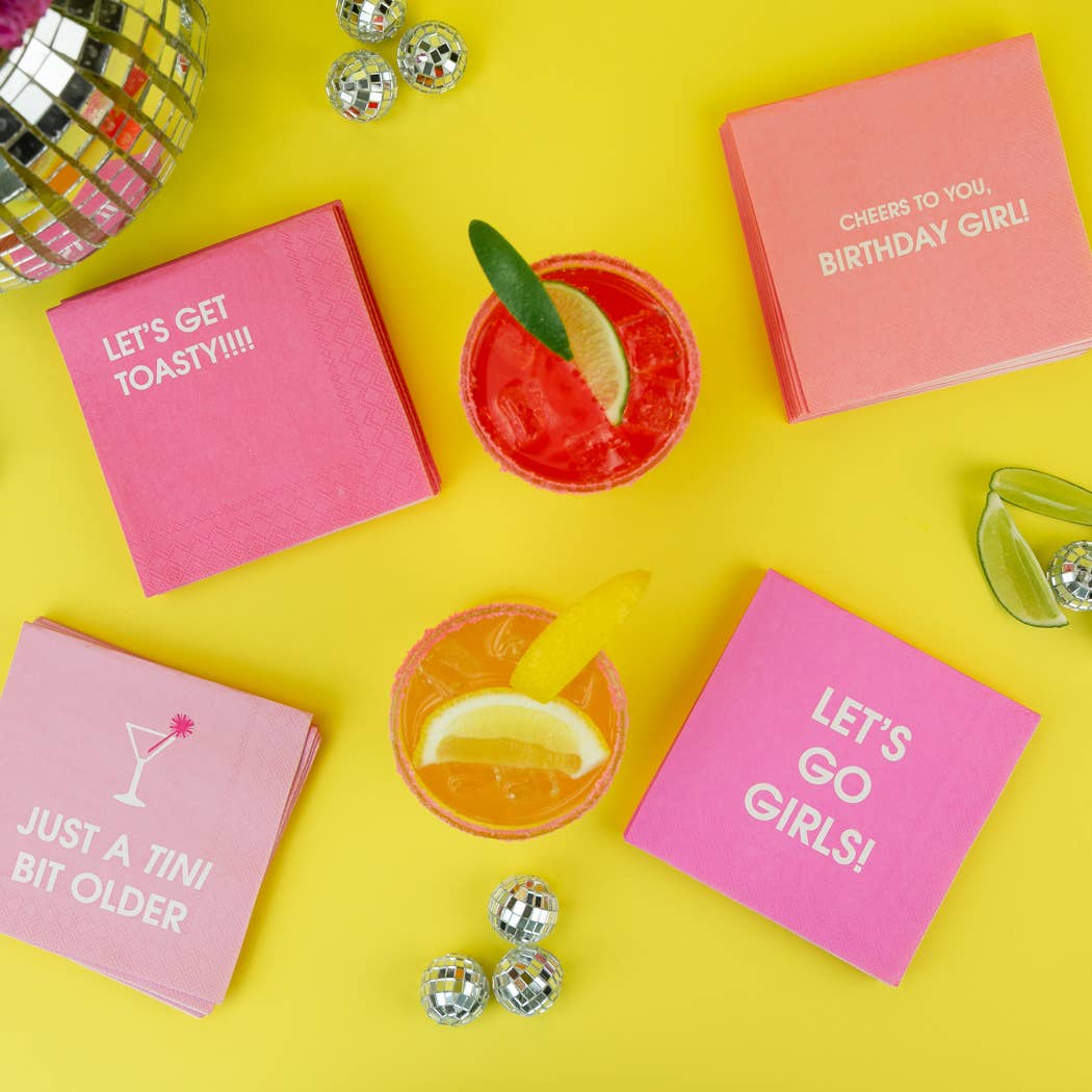LET'S GO GIRLS NAPKINS - Thumbnail 3