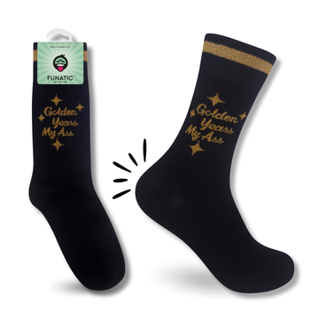 GOLDEN YEARS  MY ASS SOCKS
