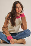 COLORBLOCK CREWNECK SWEATER