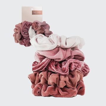 VELVET SCRUNCHIE SET
