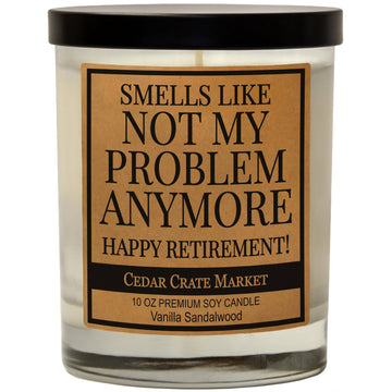 NOT MY PROBLEM CANDLE