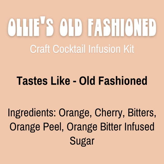 OLLIE’S OLD FASHIONED COCKTAIL JAR