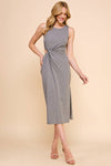 TWIST CUT-OUT DRESS