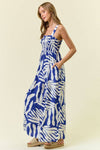 FLORAL WIDE-LEG JUMPSUIT