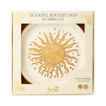 SUN DISH & STUD SET